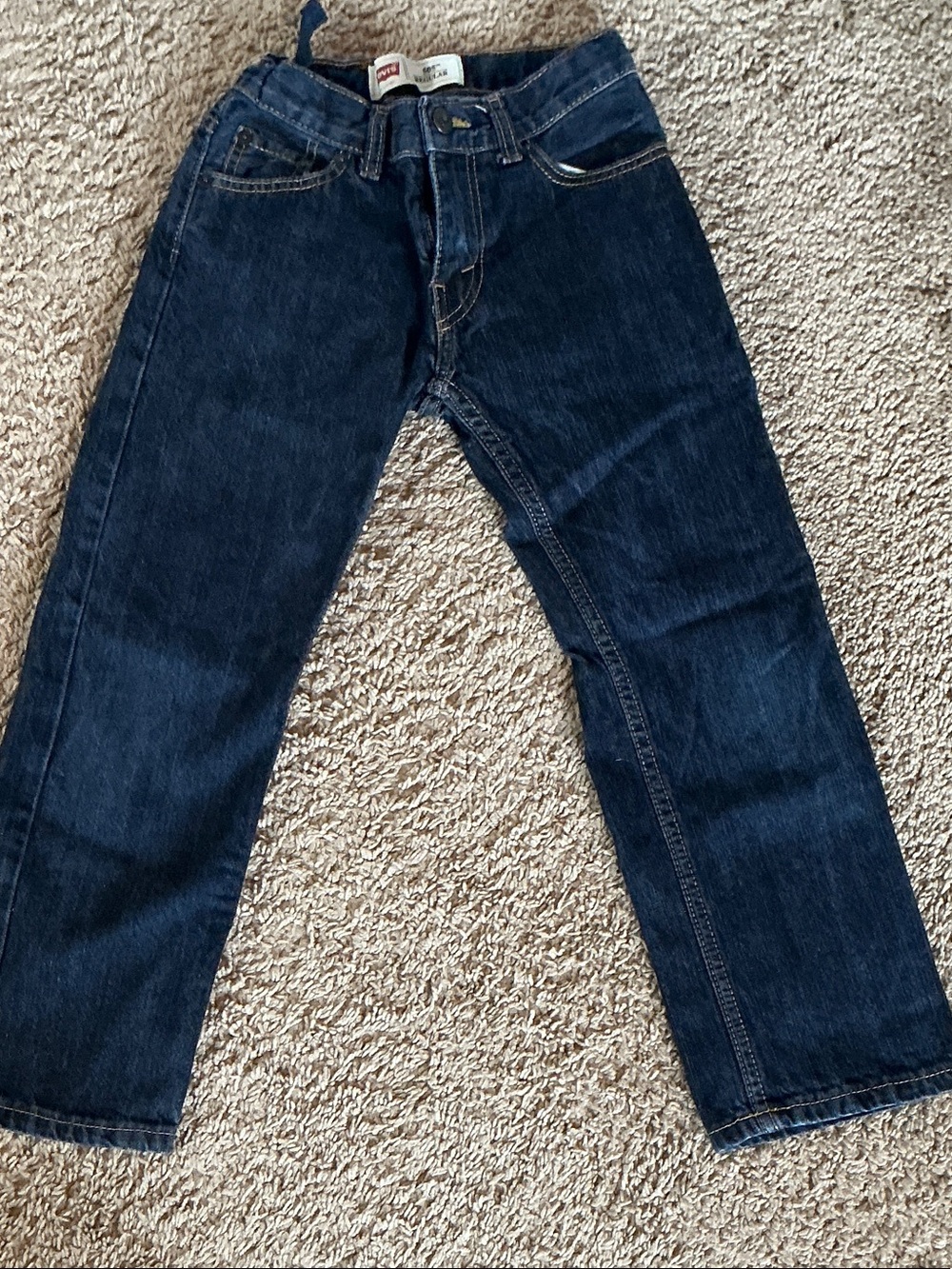 Levi's Navy Blue Straight Men's Jeans